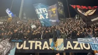 Ultras Lazio a Firenze | Fiorentina - Lazio [26/02/2024] , Serie A
