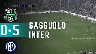 Sassuolo vs Inter 0-5 | Serie A 2026 | Simulazione