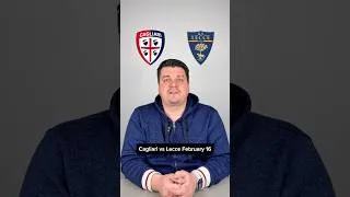 Cagliari vs Lecce — Serie A — February 16 #SerieA #Cagliari #Lecce #FootballPredictions