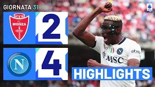MONZA-NAPOLI 2-4 | HIGHLIGHTS | 31ª GIORNATA | SERIE A TIM 2023/24