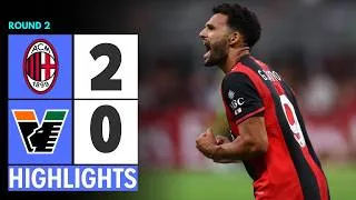 AC Milan - Venezia FC | 2-0 | Gli Highlights | Serie A 2026-27 | milan venezia