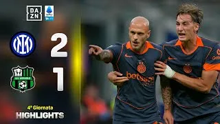 DIMARCO e un autogol, CHIVU vola a San Siro: Inter-Sassuolo 2-1 | Serie A Enilive | DAZN Highlights