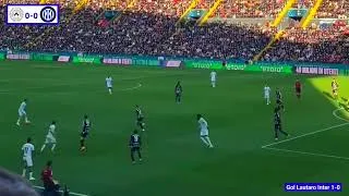 Udinese - Inter 0-1 | gol lautaro martínez