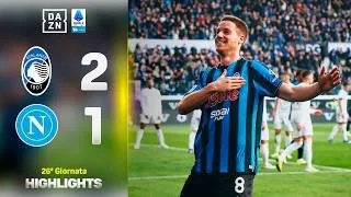 CONTE K.O., la DEA vede la zona CHAMPIONS: Atalanta-Napoli 2-1 | Serie A Enilive | DAZN Highlights