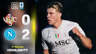 HØJLUND x2, CONTE chiude il 2025 vincendo: Cremonese-Napoli 0-2 | Serie A Enilive | DAZN Highlights
