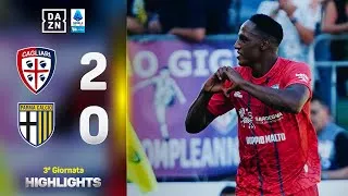 MINA + FELICI, PISACANE festeggia: Cagliari-Parma 2-0 | Serie A Enilive | DAZN Highlights