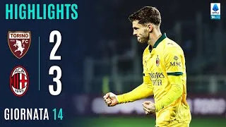TORINO-MILAN 2-3 | HIGHLIGHTS | 14ª GIORNATA | SERIE A ENILIVE 2025/26