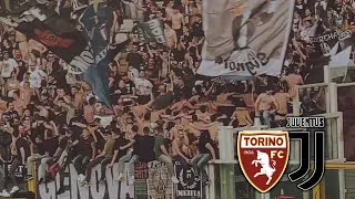 Ultras Juve tifo e corteo in Derby della Mole | Torino - Juventus [13/04/2024] , Serie A
