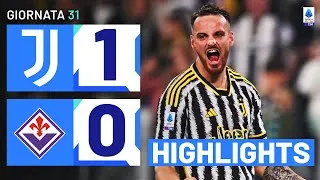 JUVENTUS-FIORENTINA 1-0 | HIGHLIGHTS | 31ª GIORNATA | SERIE A TIM 2023/24