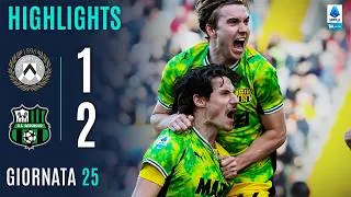 UDINESE-SASSUOLO 1-2 | HIGHLIGHTS | 25ª GIORNATA | SERIE A ENILIVE 2025/26