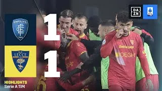 BANDA su errore di BERISHA e autogol di RAFIA: Empoli-Lecce 1-1 | Serie A TIM | DAZN Highlights