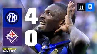 Si sblocca THURAM, doppietta di LAUTARO: Inter-Fiorentina 4-0 | Serie A TIM | DAZN Highlights