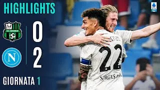 SASSUOLO-NAPOLI 0-2 | HIGHLIGHTS | 1ª GIORNATA | SERIE A ENILIVE 2025/26