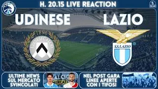 UDINESE-LAZIO – LIVE REACTION, COMMENTO E POST PARTITA – 07/09/2026