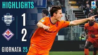 COMO-FIORENTINA 1-2 | HIGHLIGHTS | 25ª GIORNATA | SERIE A ENILIVE 2025/26