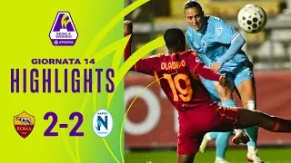 Roma-Napoli W. 2-2 | Doppietta di Banusic che riacciuffa le giallorosse | #SerieAWomenAthora