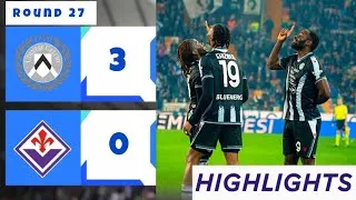Udinese - Fiorentina (3-0) Gli Highlights Serie A 2026 | Udinese-Fiorentina | Udinese vs Fiorentina