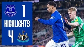 EVERTON 1-4 NEWCASTLE UNITED | Premier League highlights