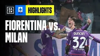 Vlahovic show, Ibra battuto: Fiorentina-Milan 4-3 | Serie A TIM | DAZN Highlights