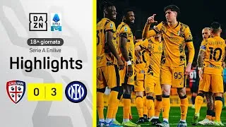Tris nerazzurro, torna al gol LAUTARO: Cagliari-Inter 0-3 | Serie A Enilive | DAZN Highlights