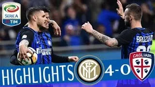 Inter - Cagliari 4-0- Highlights - Giornata 33 - Serie A TIM 2017/18
