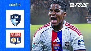 Le Havre vs OL Lyon - Lyonnais | Ligue 1 Full Match Highlights 25/26