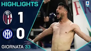 BOLOGNA-INTER 1-0 | HIGHLIGHTS | 33ª GIORNATA | SERIE A ENILIVE 2024/25
