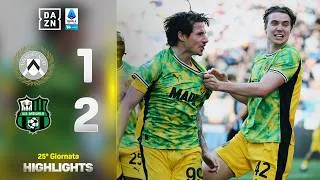 LAURIENTÉ e PINAMONTI ribaltano il risultato: Udinese-Sassuolo 1-2 | Serie A Enilive | DAZN