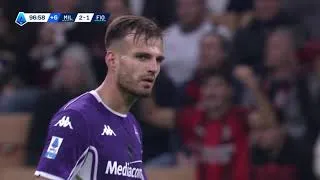 Highlights Milan vs Fiorentina 2 - 1 (Gosens)