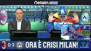 GOL DI MILAN UDINESE 0-3: CROLLO E FISCHI PER I ROSSONERI A SAN SIRO