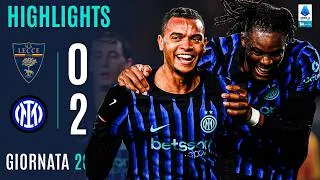 LECCE-INTER 0-2 | HIGHLIGHTS | 26ª GIORNATA | SERIE A ENILIVE 2025/26