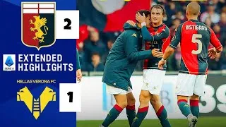 Genoa - Verona (2-1) Gli Highlights | Serie A 2025 | Genoa-Verona | Genoa CFC - Hellas Verona FC