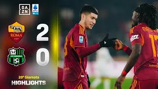 KONÉ + SOULÉ, è spettacolo all'Olimpico: Roma-Sassuolo 2-0 | Serie A Enilive | DAZN Highlights
