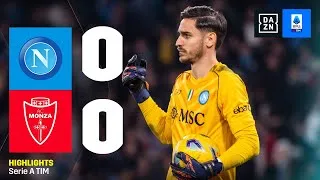 MERET tiene a galla MAZZARRI: Napoli-Monza 0-0 | Serie A TIM | DAZN Highlights