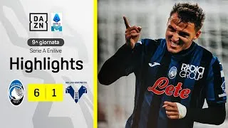 DEA STRARIPANTE, ben 7 gol totali a Bergamo: Atalanta-Verona 6-1 | Serie A Enilive | DAZN Highlights