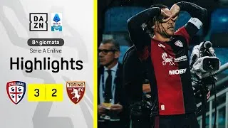 Prima vittoria in casa per i sardi: Cagliari-Torino 3-2 | Serie A Enilive | DAZN Highlights