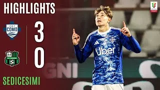COMO-SASSUOLO 3-0 | HIGHLIGHTS | SEDICESIMI | Coppa Italia Frecciarossa 2025/26
