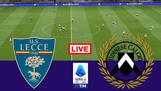 🔴 In Diretta : Lecce vs Udinese | Serie A 2025/26 | Streaming completo della partita