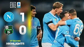 Si rivede LOBOTKA in gol: Conte torna a vincere: Napoli-Sassuolo 1-0 | Serie A Enilive | DAZN