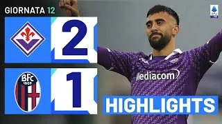 FIORENTINA-BOLOGNA 2-1 | HIGHLIGHTS | 12ª GIORNATA | SERIE A TIM 2023/24