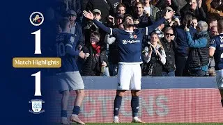 Miha pounces on mistake | Millwall 1-1 Preston North End | Highlights