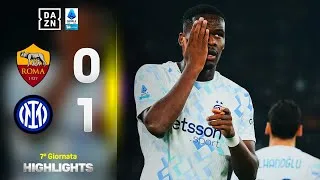 La decide BONNY! CHIVU aggancia la vetta: Roma-Inter| Serie A Enilive | DAZN Highlights