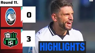Atalanta vs Sassuolo (3-0) Gli Highlights | Serie A 2025 | Atalanta Sassuolo | atalanta-sassuolo 