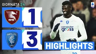 SALERNITANA-EMPOLI 1-3 | HIGHLIGHTS | 24ª GIORNATA | SERIE A TIM 2023/24