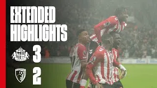 Extended Premier League Highlights | Sunderland AFC 3 - 2 AFC Bournemouth
