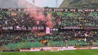 TIFO DI PALERMO - VIRTUS ENTELLA 3-0 SERIE B (4K) 14/02/2026