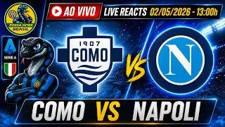 AO VIVO: COMO VS NAPOLI - CAMPEONATO ITALIANO - SERIE A - 02/05/2026