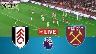 🔴 Live Fulham vs West Ham United | England Premier League 2026 | Full Match – Video Game Simulation