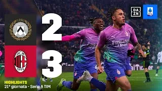 Rimonta Pioli con JOVIC e OKAFOR al 93': Udinese-Milan 2-3 | Serie A TIM | DAZN Highlights
