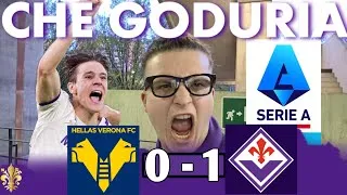 [GODOOOO] LIVE REACTION DALLO STADIO VERONA FIORENTINA 0-1: GOL FAGIOLI ONORE AI FRATELLI 💜💛💙